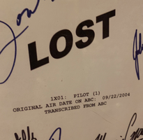 Lost Signed Pilot Script 